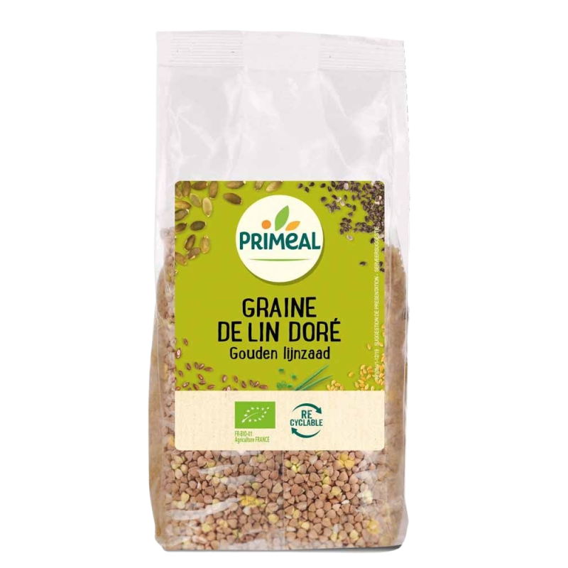Graines de lin doré bio