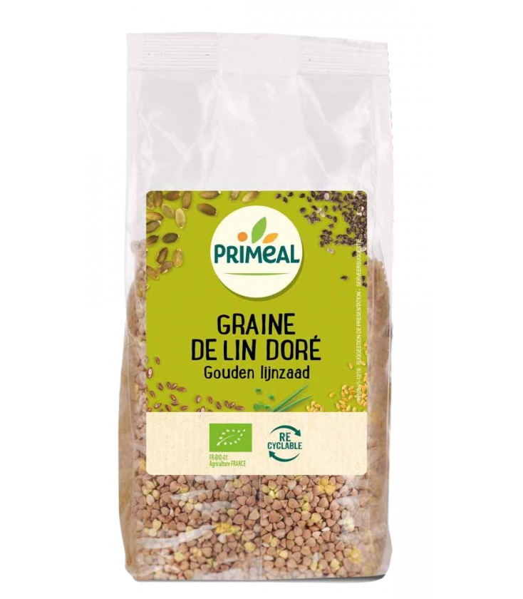 Graines de lin doré bio