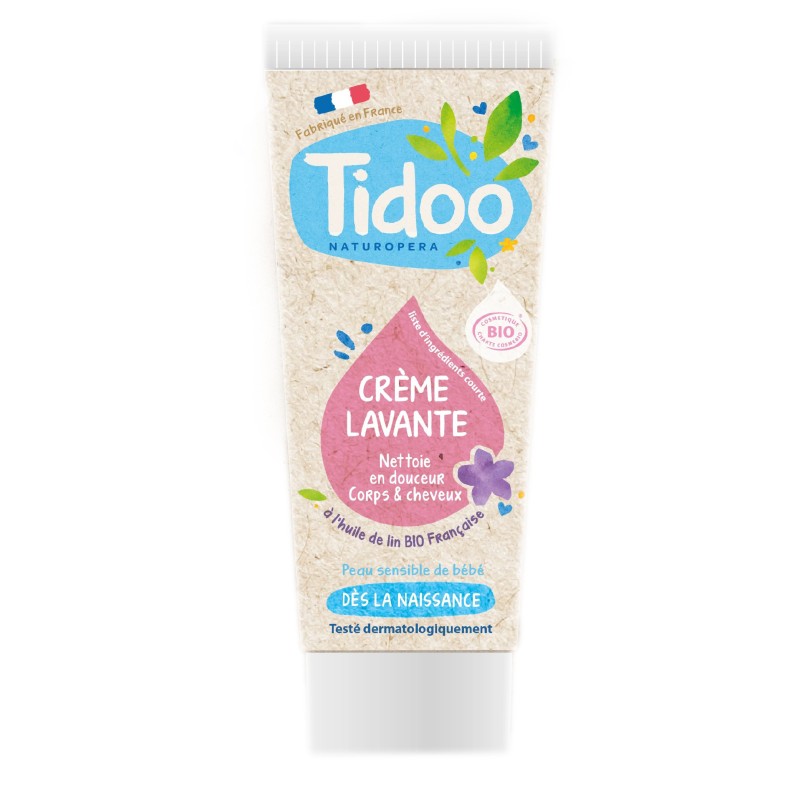 Crème Lavante Nourissante à la Fleur d'oranger Bio