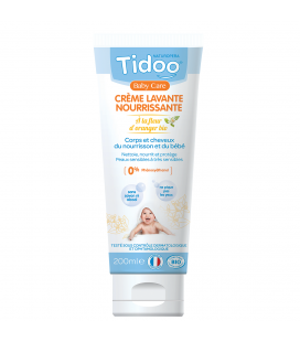 Crème Lavante Nourissante à la Fleur d'oranger Bio