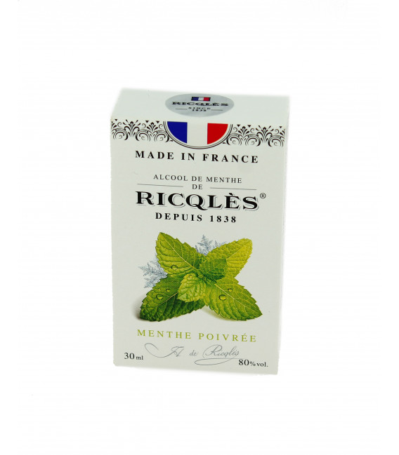 L'Alcool de Menthe de RICQLES