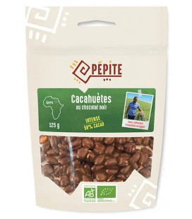 Cacahuètes au chocolat noir