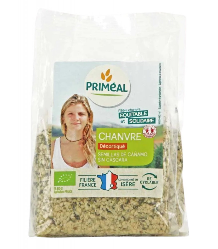 Nutribel  Nutribel Graines de chanvre pelées bio & raw 200g