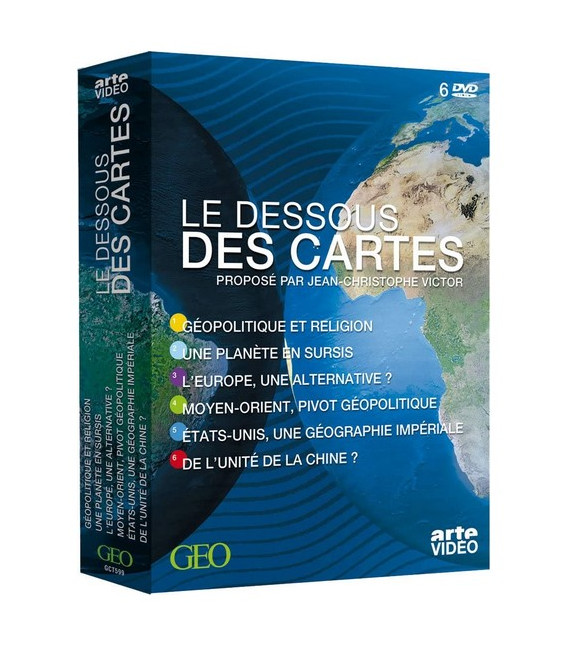 Le Dessous des Cartes : Coffret Intégrale 6 DVD [inclus 1 livret]