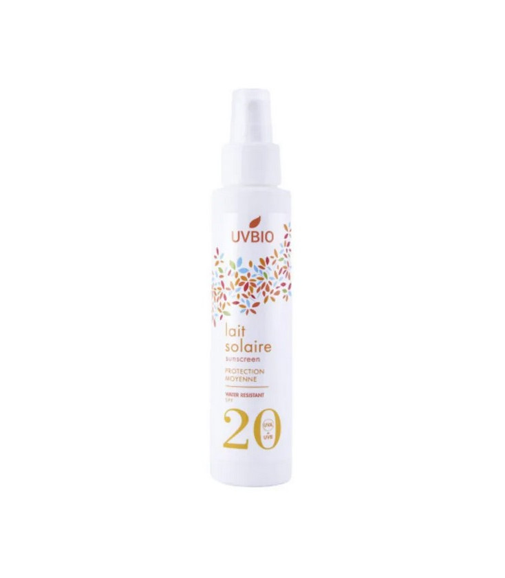 Crème solaire bio indice 20