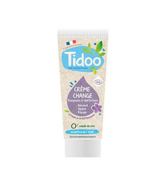 Crème de Change Réparatrice sans Oxyde de Zinc - 75 ml | TIDOO
