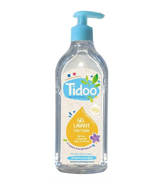 Gel lavant Bio tout doux TIDOO - 495 ml