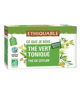 Thé vert tonique au guarana bio & équitable