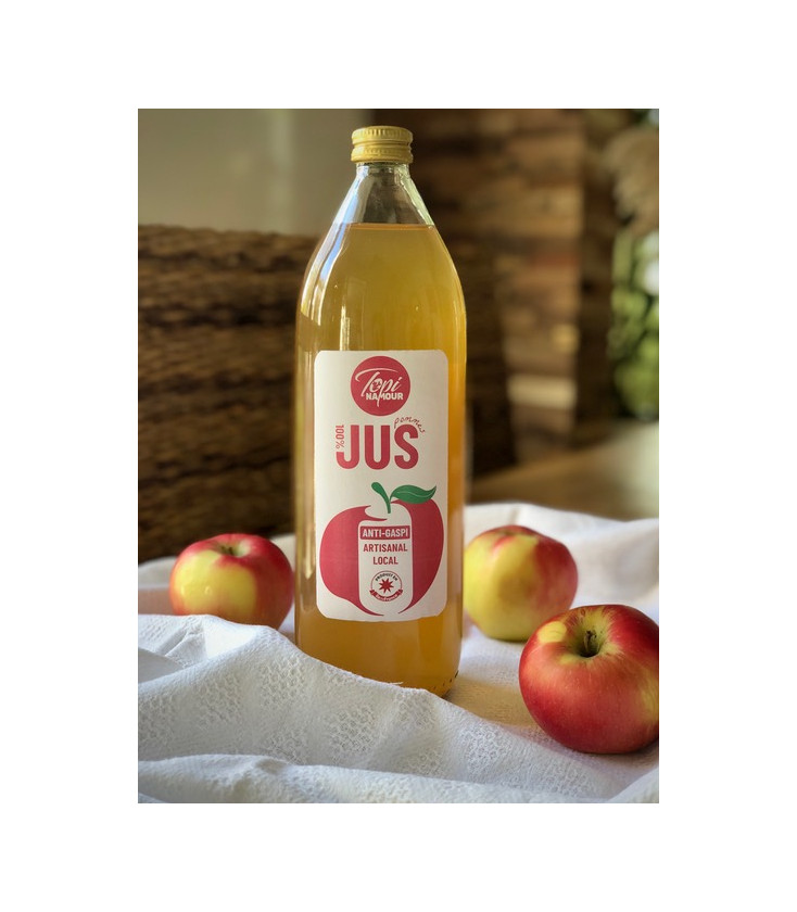 Pur jus de Pomme Poire bio et équitable