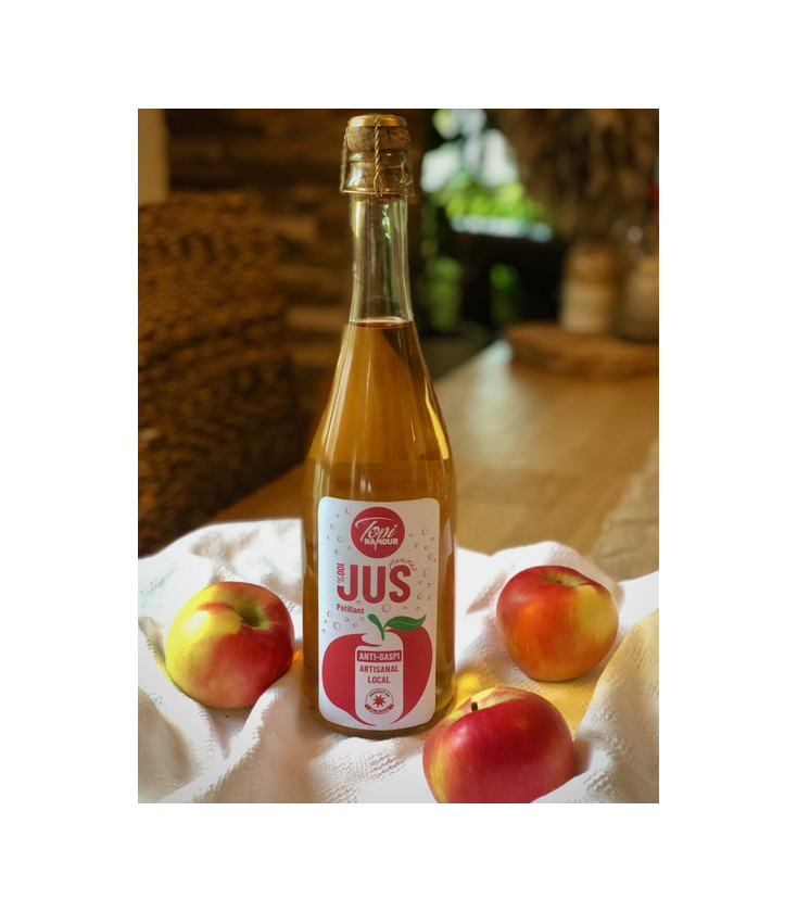 Pur jus de Pomme Poire bio et équitable