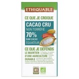 Cacao cru non torréfié 82% de cacao bio & équitable