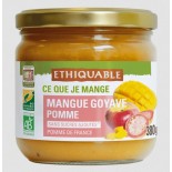Purée Mangue Goyave Pomme bio et éthiquable