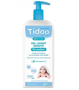 DATE DÉPASSÉE - Gel lavant sensitif non parfumé Corps et cheveux du nourrisson et du bébé - 475 mL