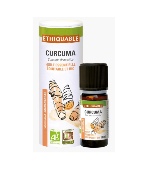 Curcuma - Huile essentielle bio & équitable