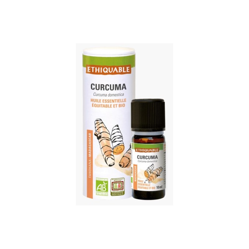 Curcuma - Huile essentielle bio & équitable