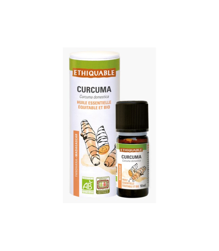 Curcuma - Huile essentielle bio & équitable