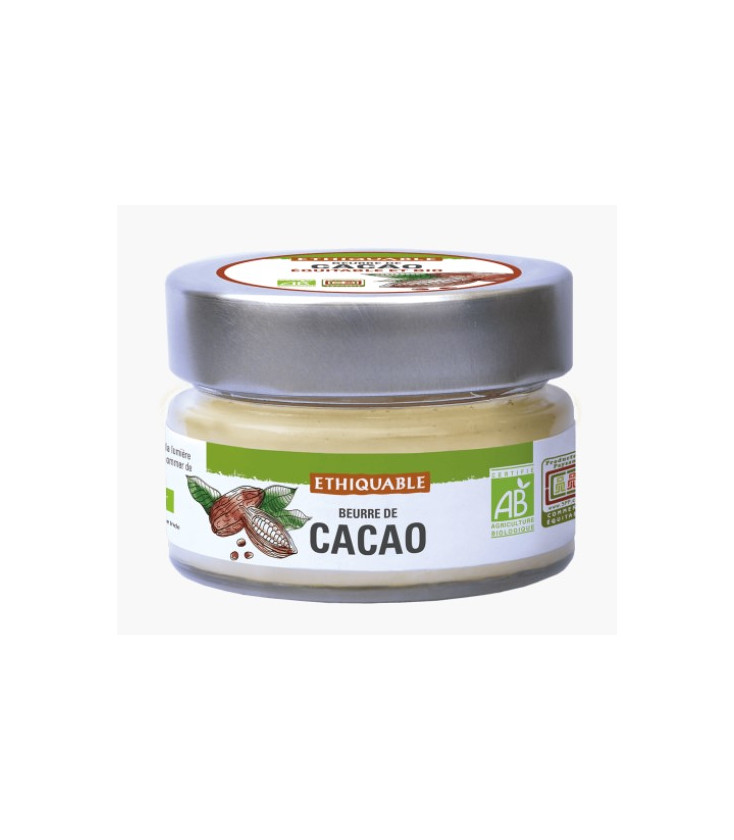 Beurre de cacao bio & équitable