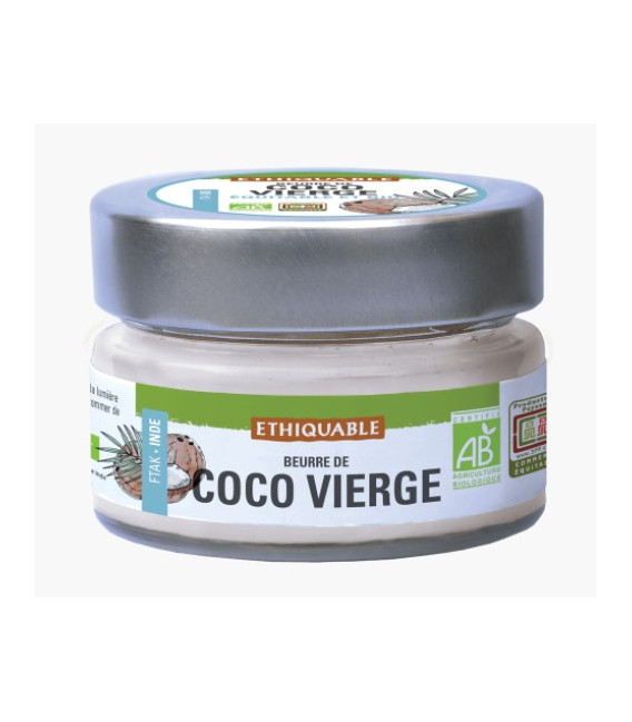 Beurre de coco vierge bio & équitable