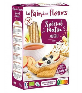 Tartines Spécial Matin Bio au Muesli