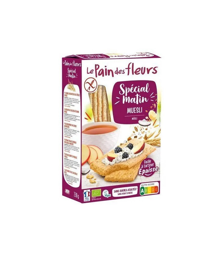 Tartines Spécial Matin Bio à la Châtaigne