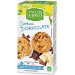 Cookies aux Pépites de 3 Chocolats bio