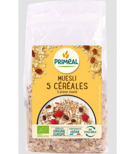 Müesli 5 céréales bio