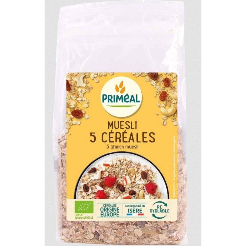 Müesli 5 céréales bio