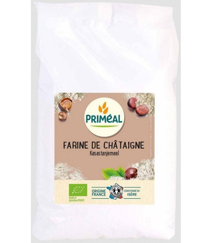 Farine de châtaigne bio