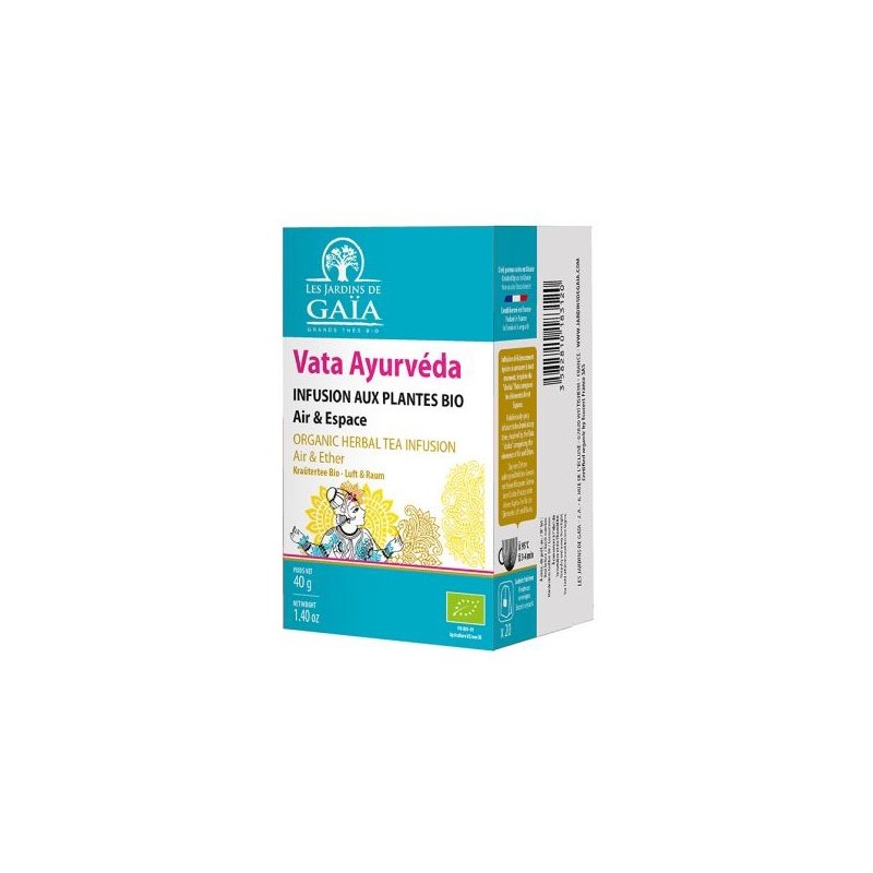 Vata (Paix Intérieure) - Ayurvéda - Infusion de Plantes et Épices bio
