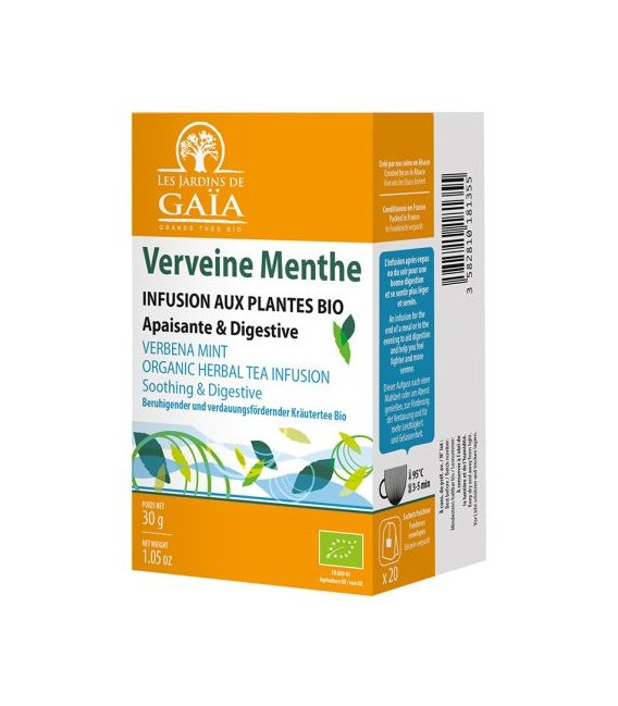 Verveine Menthe - Tisane de Plantes bio