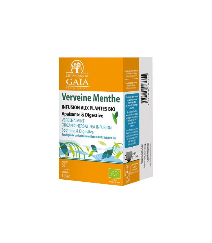 Verveine Menthe - Tisane de Plantes bio