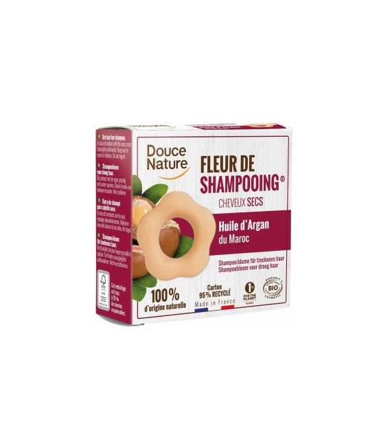 Fleur de shampoing bio - Cheveux secs