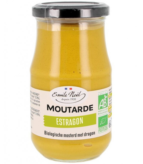 Moutarde à l'Estragon Bio