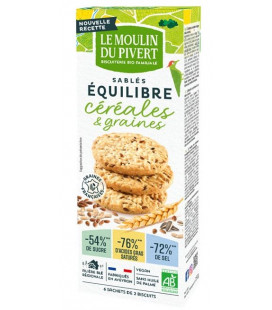 Sablés Equilibre Céréales et Graines Bio & Vegan