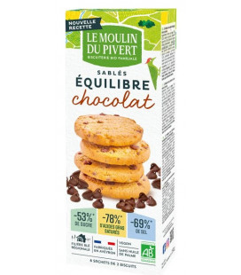 Sablés Equilibre Chocolat Bio & Vegan