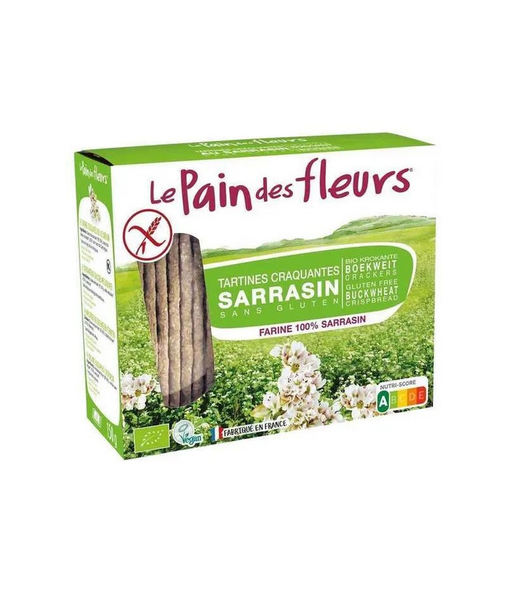 Tartines craquantes au sarrasin 150 g bio