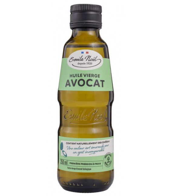 Huile vierge d'Avocat Bio & Equitable - 250 mL