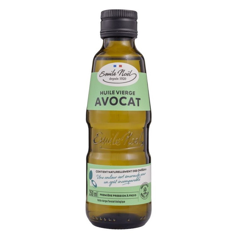 Huile vierge d'Avocat  Bio & Equitable - 250 mL