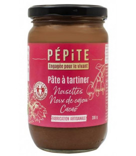 Pâte à tartiner 75% de noix bio & équitable