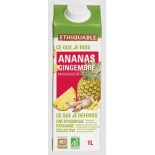 Jus d'ananas bio & équitable
