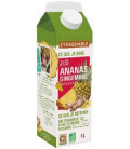Pur Jus Ananas Gingembre bio et équitable