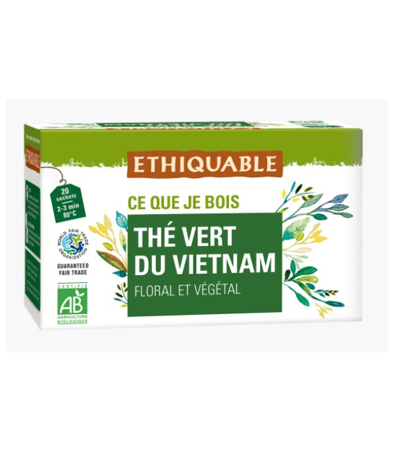 Thé vert du Vietnam bio & équitable