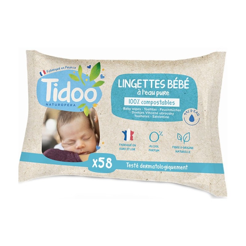 Lingettes FSC au Calendula bio et sans parfum