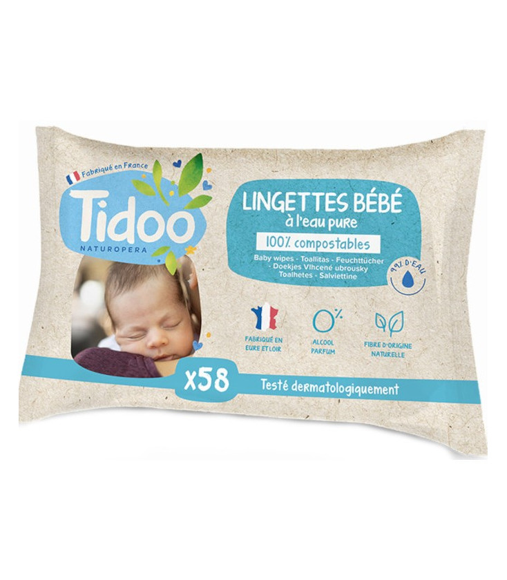 Lingettes FSC au Calendula bio et sans parfum