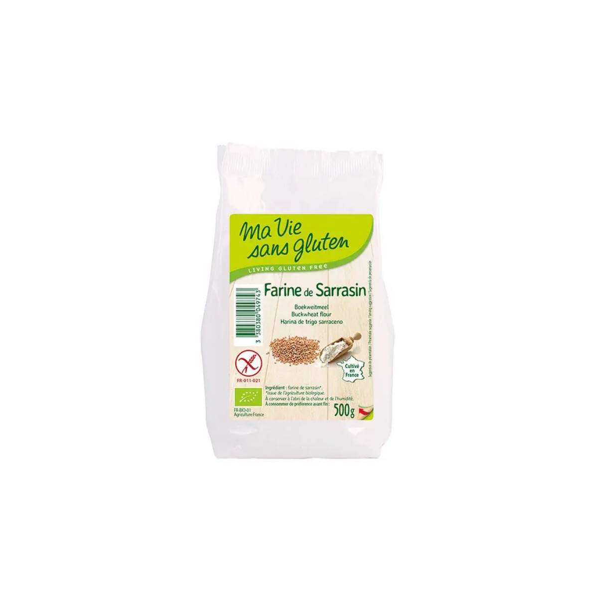 Nutribel  Nutribel Farine de sarrasin bio & sans gluten 500g