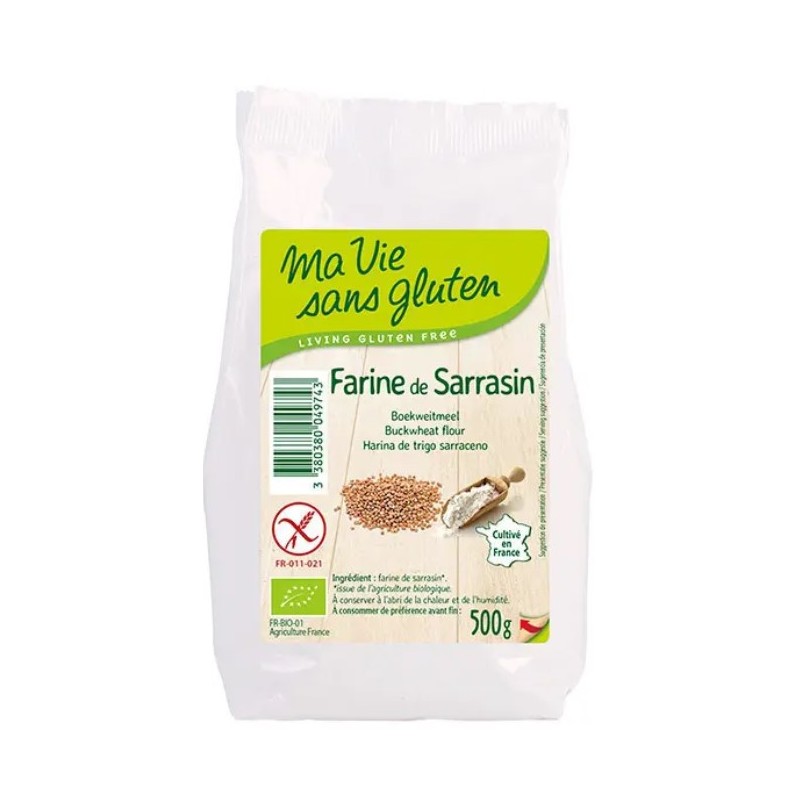Farine de sarrasin bio & sans gluten