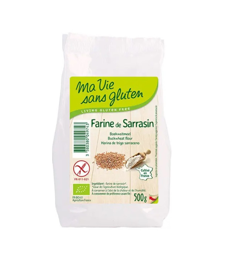 Farine de sarrasin bio & sans gluten