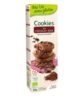 Cookies bio au chocolat noir bio & sans gluten