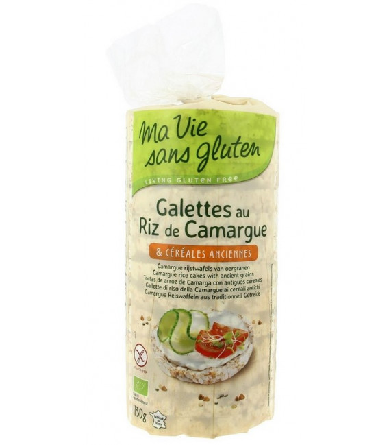 Galettes de riz de Camargue aux céréales anciennes bio & sans gluten