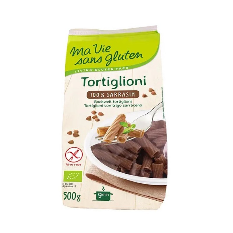 Tortiglioni bio 100% sarrasin, bio & sans gluten
